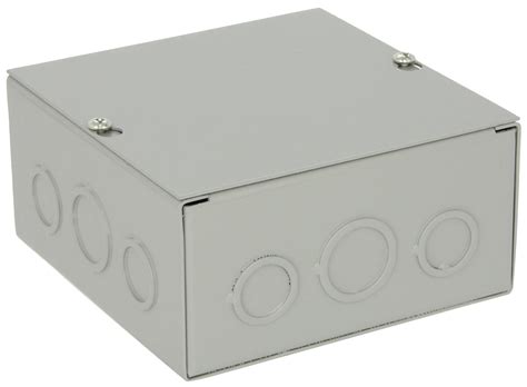 1 1/4 knockout junction box|large junction box with knockouts.